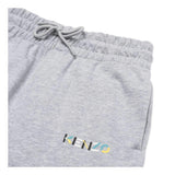 Grey Marl Logo Bermuda Shorts