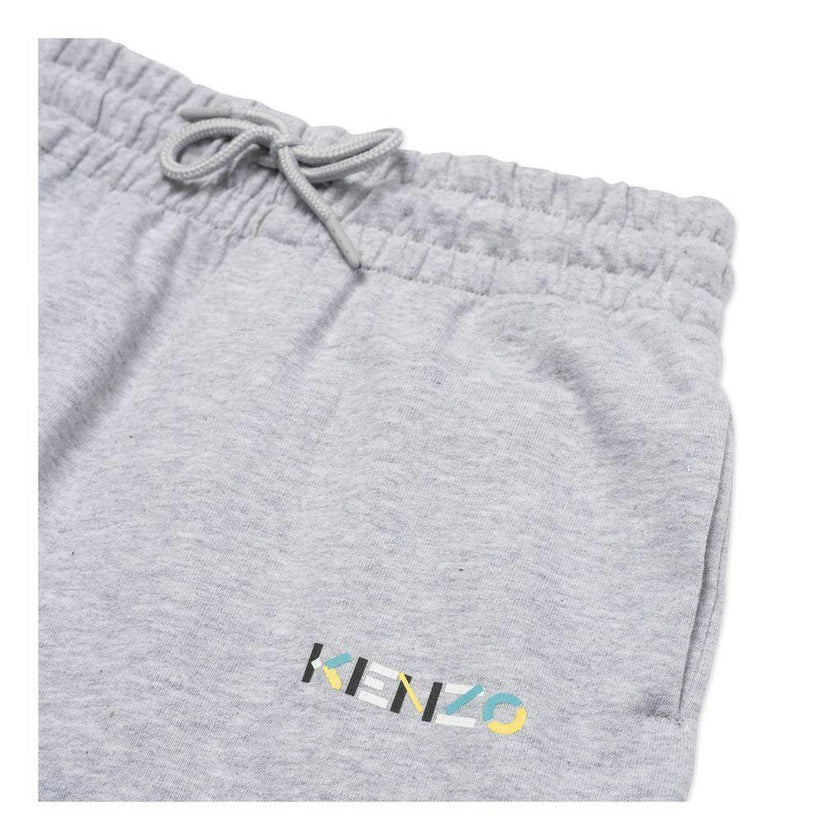 Grey Marl Logo Bermuda Shorts