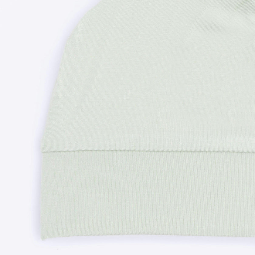 Solid Bok Choy - Knotted Gown and Beanie Hat