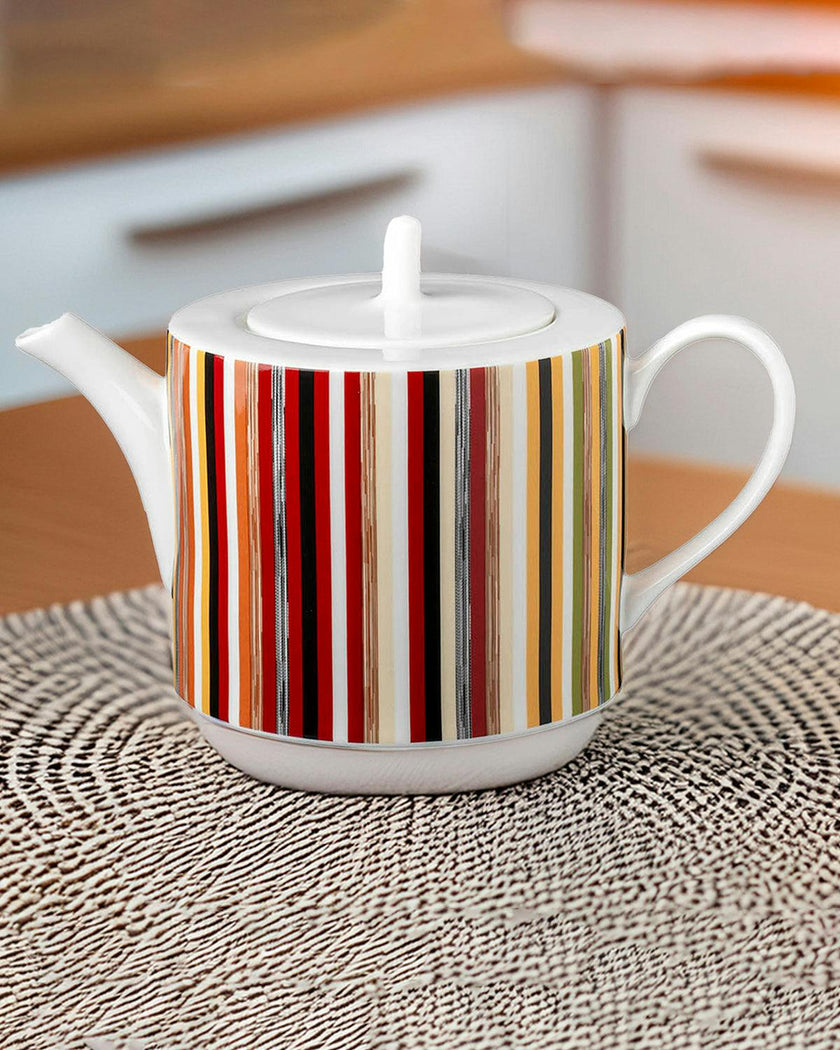 Tea Pot-Coffee Pot STRIPES JENKINS 148 - Ø 12 x H 13 Cm