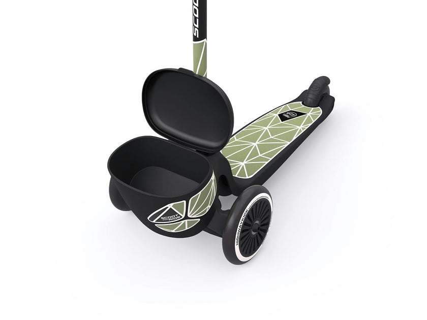 Highwaykick 2 Lifestyle Scooter Green Lines