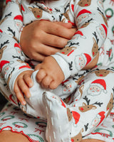 The Organic Zipper Footie [Santas Squad]