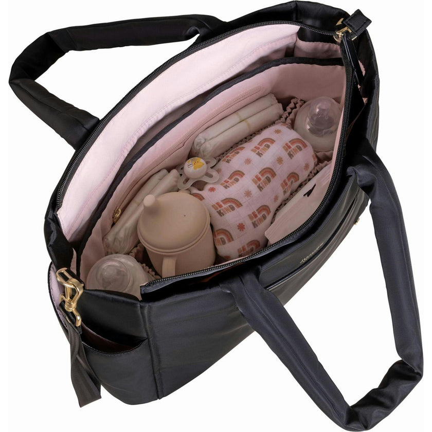 Utility-Strap Diaper Tote Bag