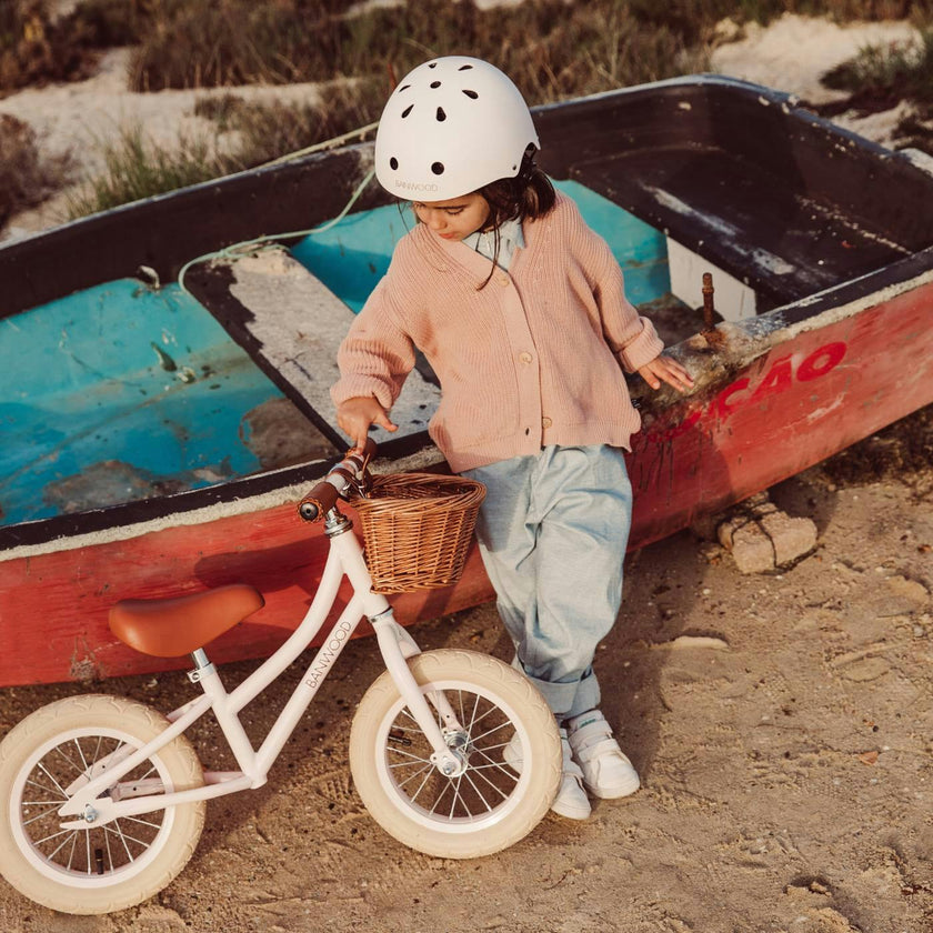 BANWOOD BALANCE BIKE FIRST GO VINTAGE - PINK