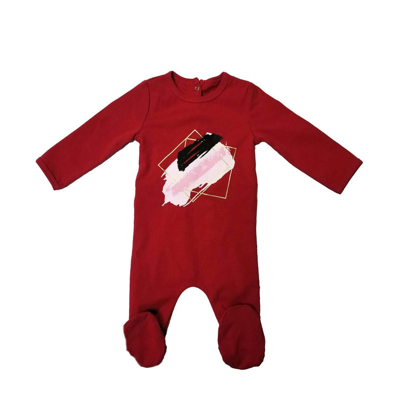 Paint Splatter Footie