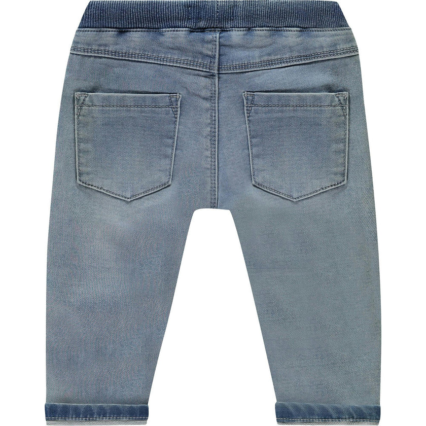 Baby Boy Cuffed Waist Denim Jeans