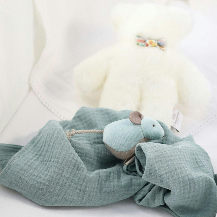 Mouse Lovey - Blue