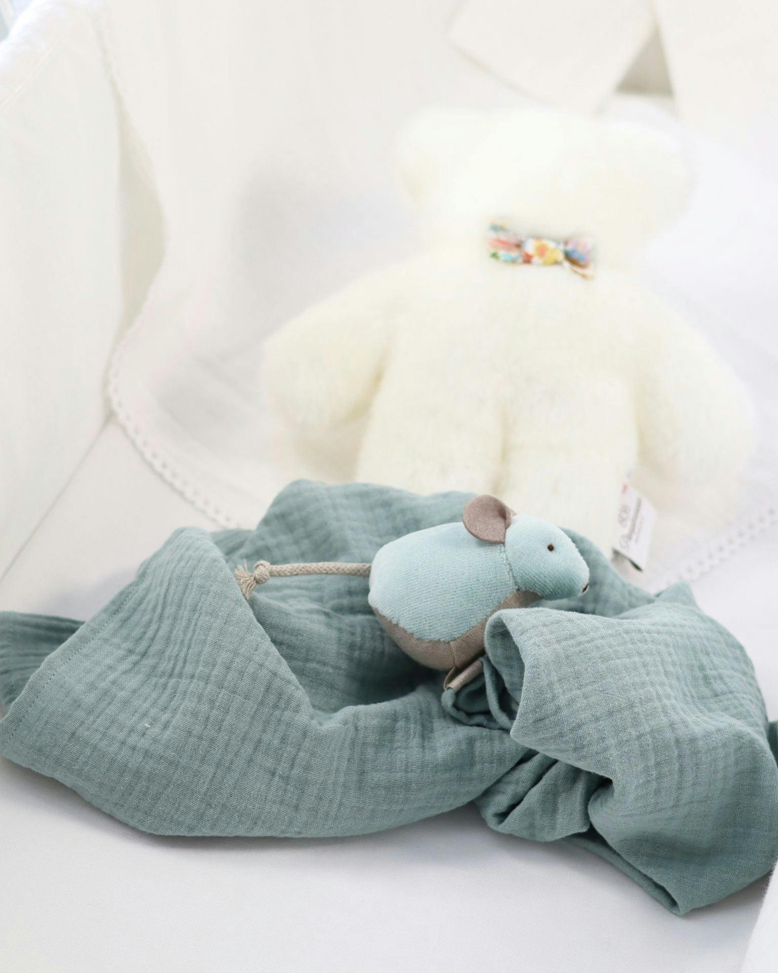 Mouse Lovey - Blue
