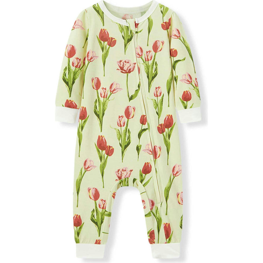 Tulip Luxe Stretch Zipper Pajama