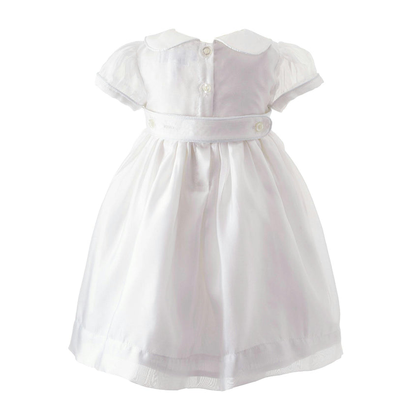 Organza Pintuck Dress