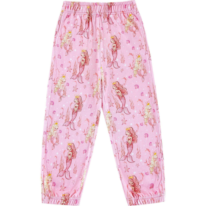 Soft Fleece Jogger, Mermaid