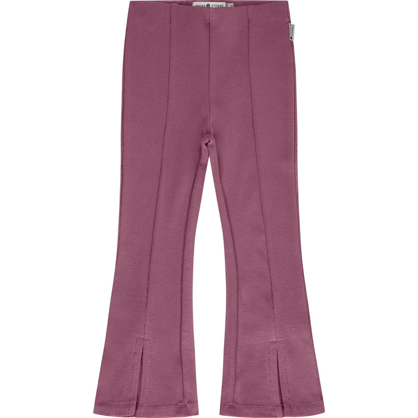 Ribbed Flare Leggings