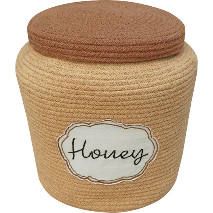 Handcrafted Braided Cord Basket
