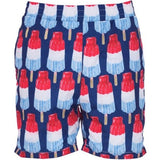 Bomb Pop Swim Shorts, Blue