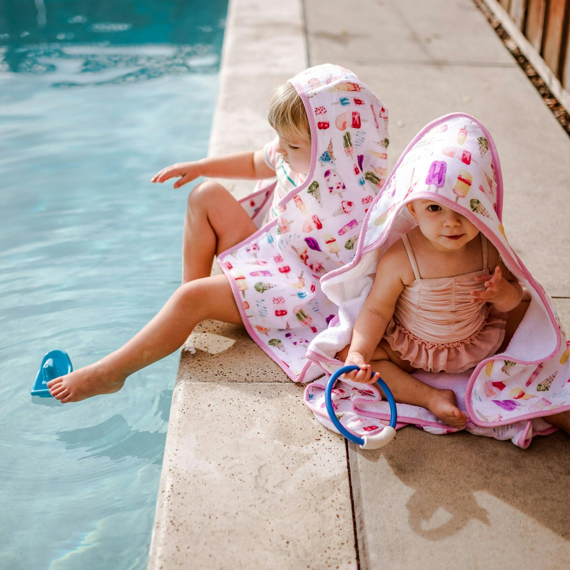 Toddler Hooded Towel - Brain Freeze