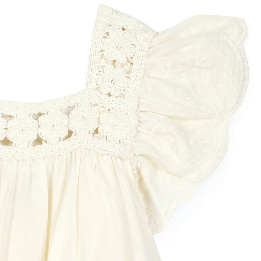 BONTON Nereide Dress - Ecru Bonton