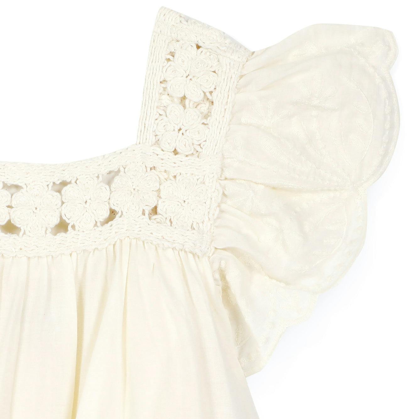 BONTON Nereide Dress - Ecru Bonton
