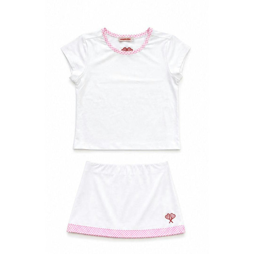 Love All Littles Scarlett Tennis Top
