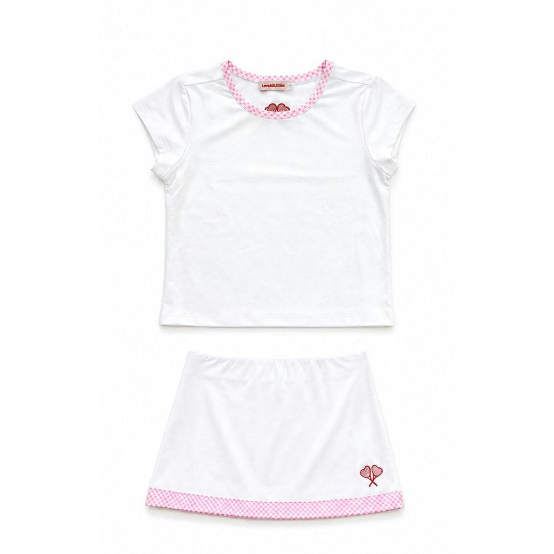 Love All Littles Scarlett Tennis Top