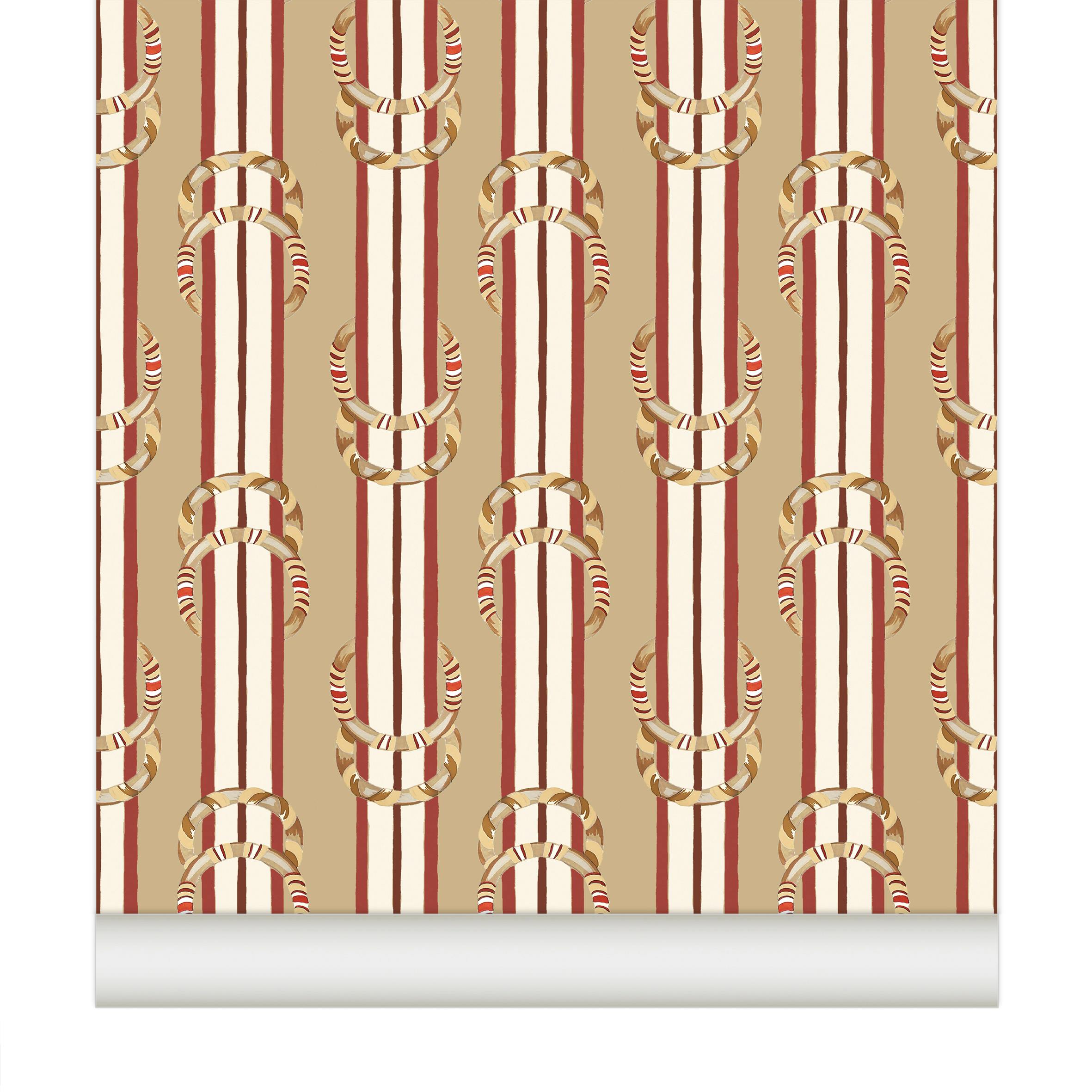 Papier peint Gaucho coloris Etrusque