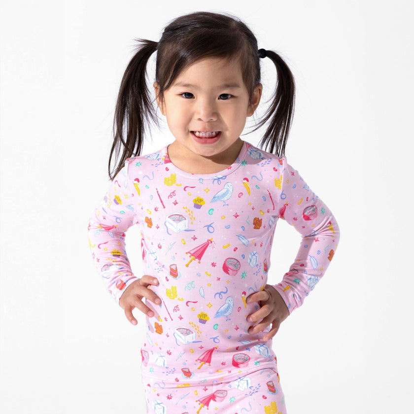 Happee Birthdae Harry Bamboo Kids Pajamas