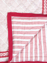 Block-Printed Cotton Crib Quilt