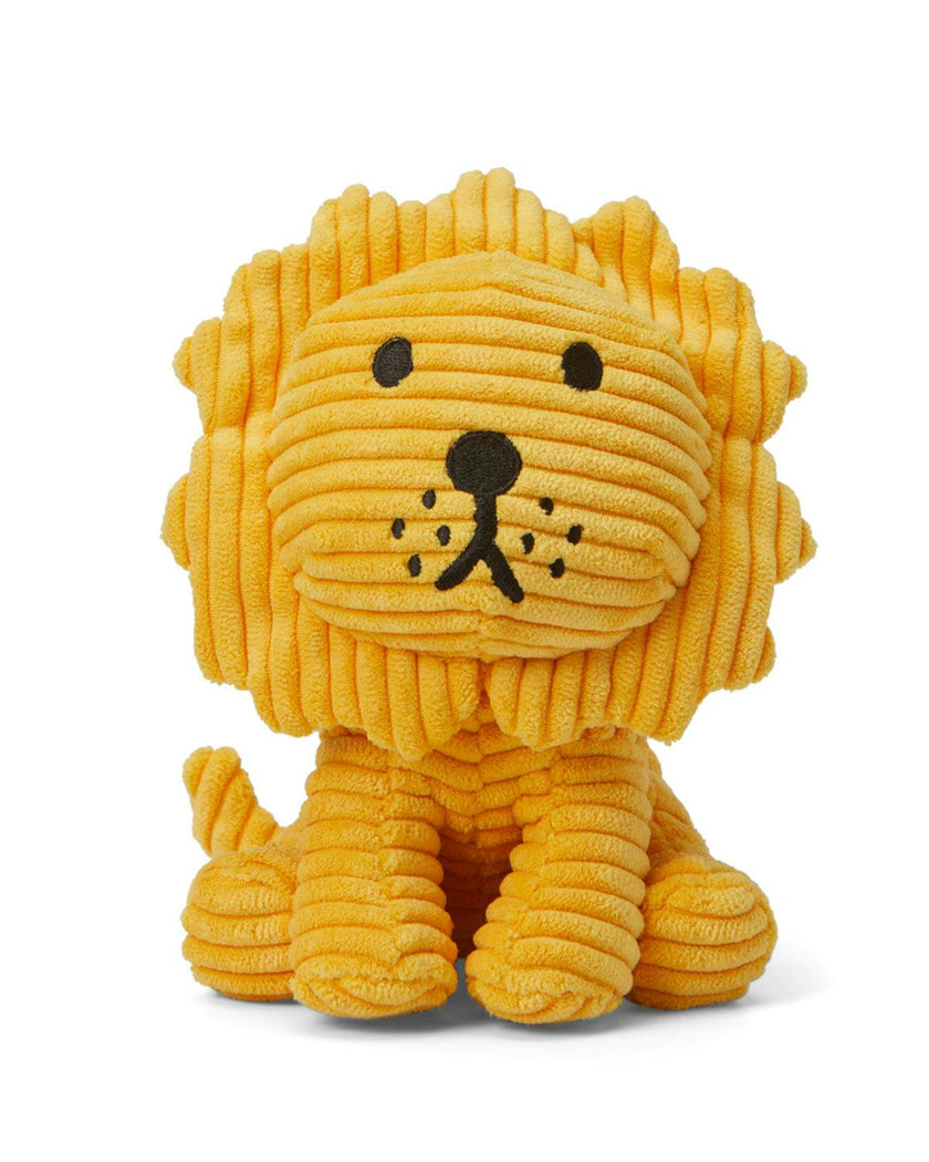 Plush MIFFY LION ECO Corduroy Yellow 7"