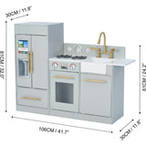 Teamson Kids Little Chef Charlotte Wooden Play Kitchen