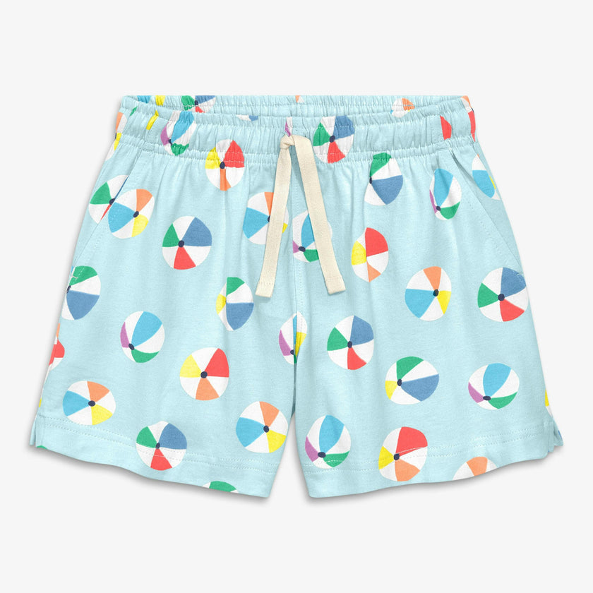 Clearance kids park short in beach balls