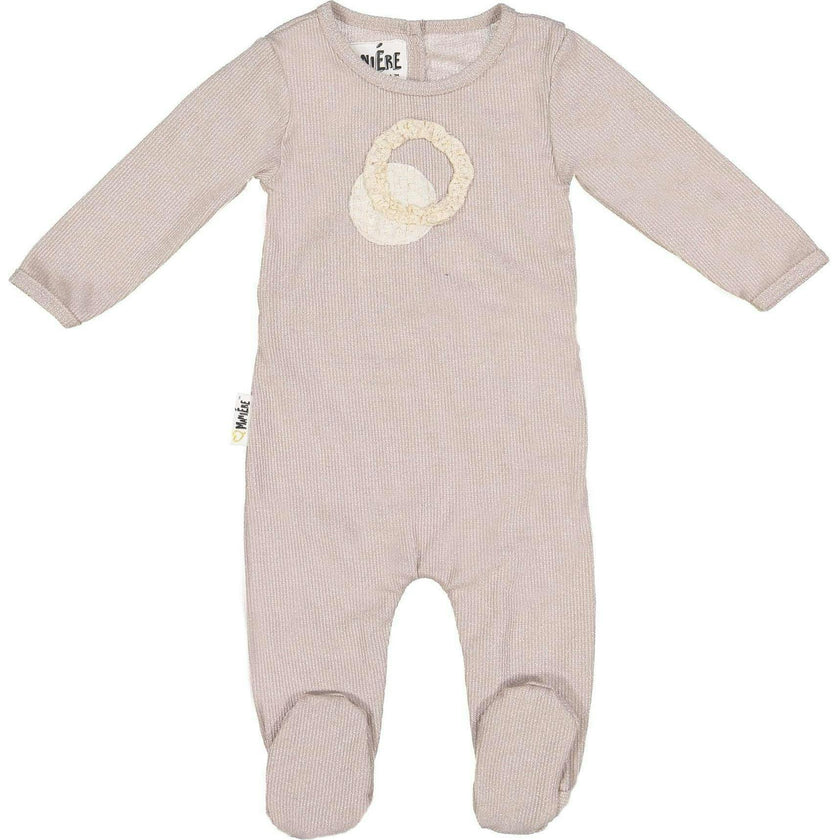 Shadow Shape Long Sleeve Footie