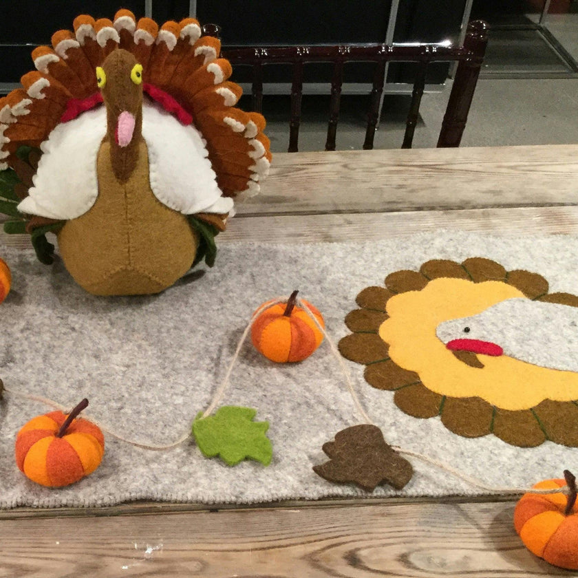 Handmade Decorative Turkey Hand Felted Wool Arcadia Home