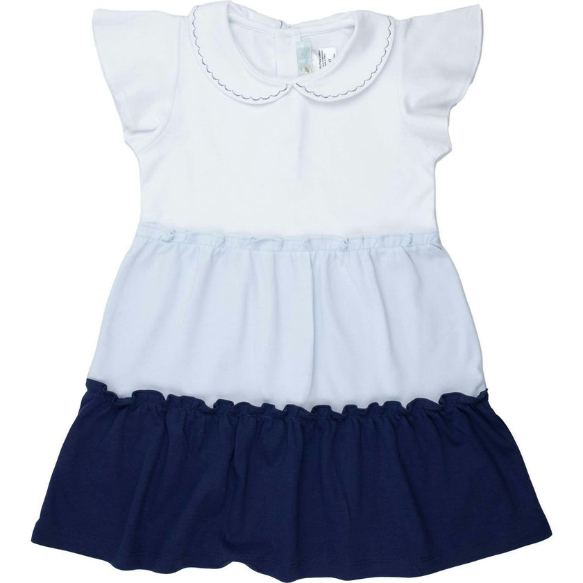 School Days Colorblock Pima Dress