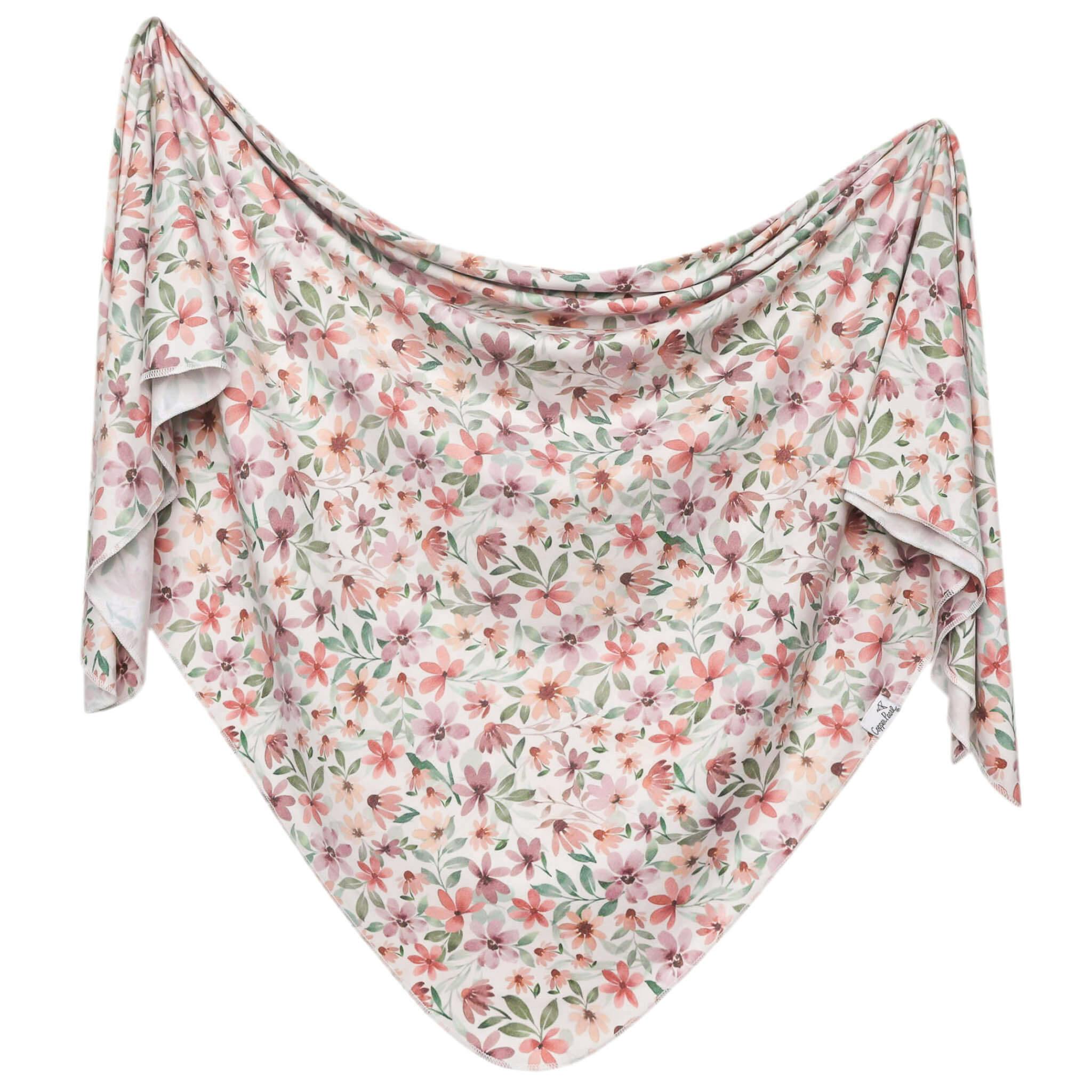 Knit Swaddle Blanket - Natalie