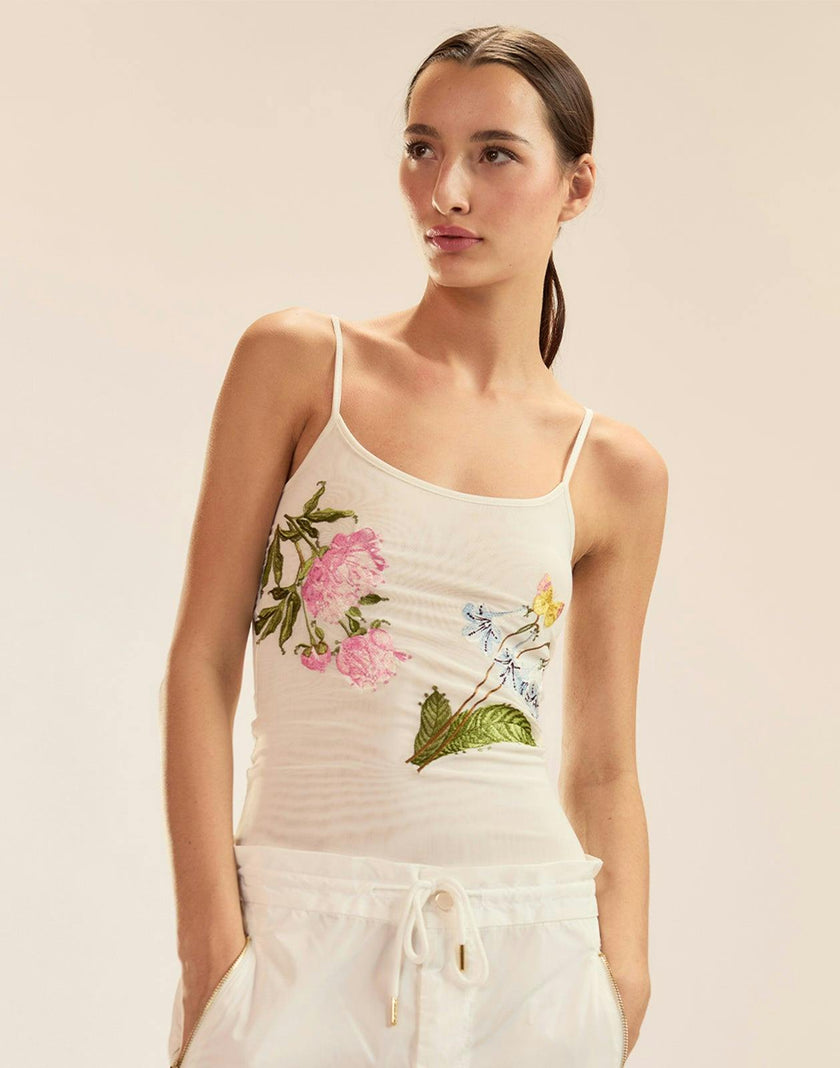 Wildflower Embroidered Cami