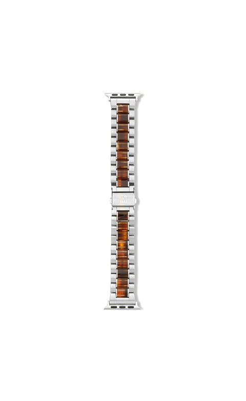 Apple Watch Band Silver in Bourbon