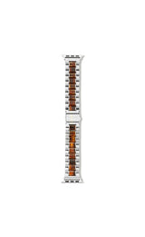 Apple Watch Band Silver in Bourbon