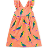 Ruffle Strap Dress, Pink