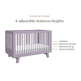 Babyletto Hudson 3-in-1 Convertible Crib with Toddler Bed Conversion Kit - Retail Exclusive