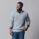 Organic Half Zip Pullover