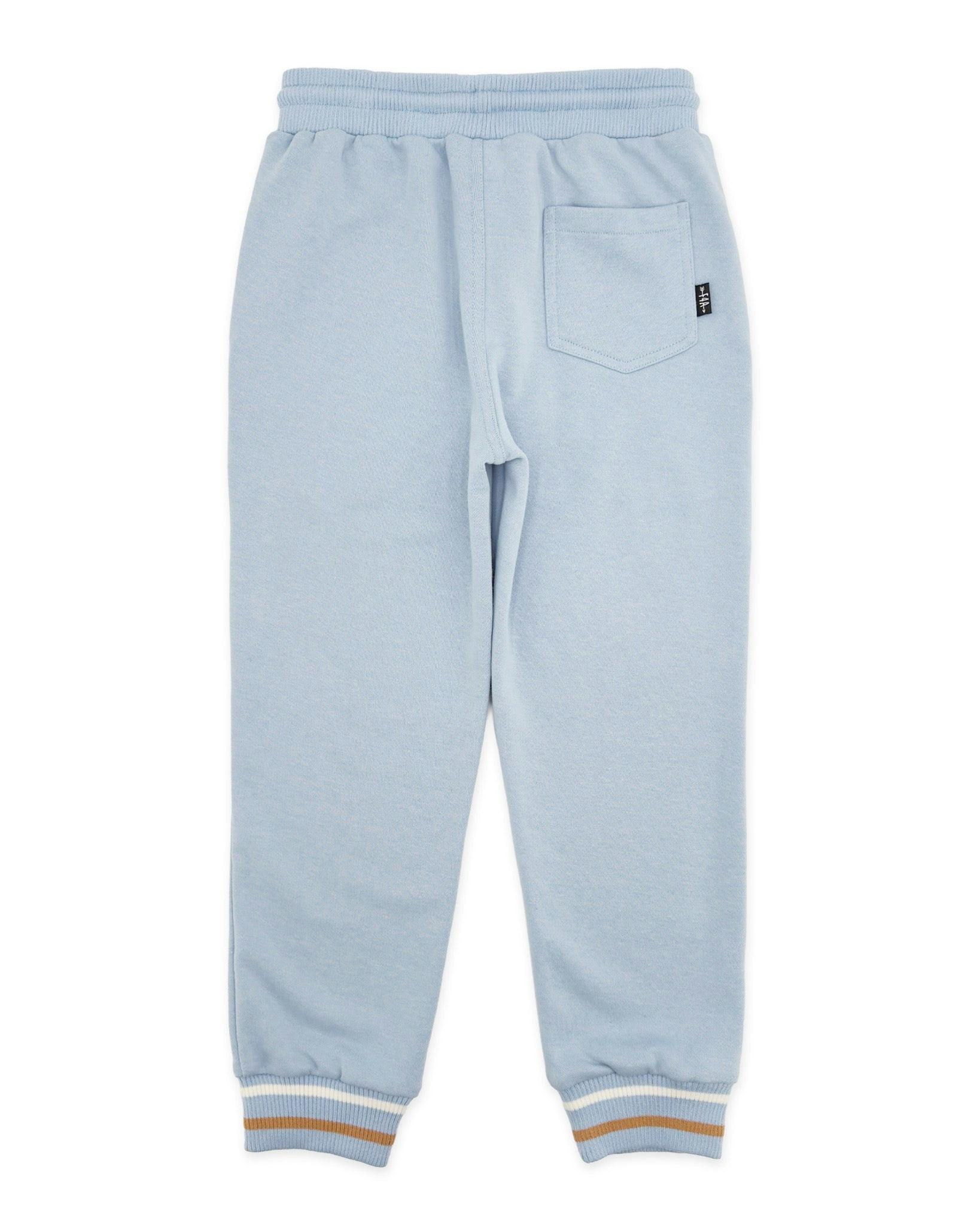 Bowie Outside Jogger - Celestial Blue French Terry