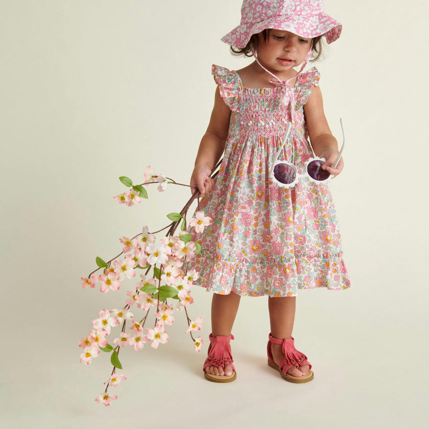 Made With Liberty Fabric Baby Sundress Ophelia