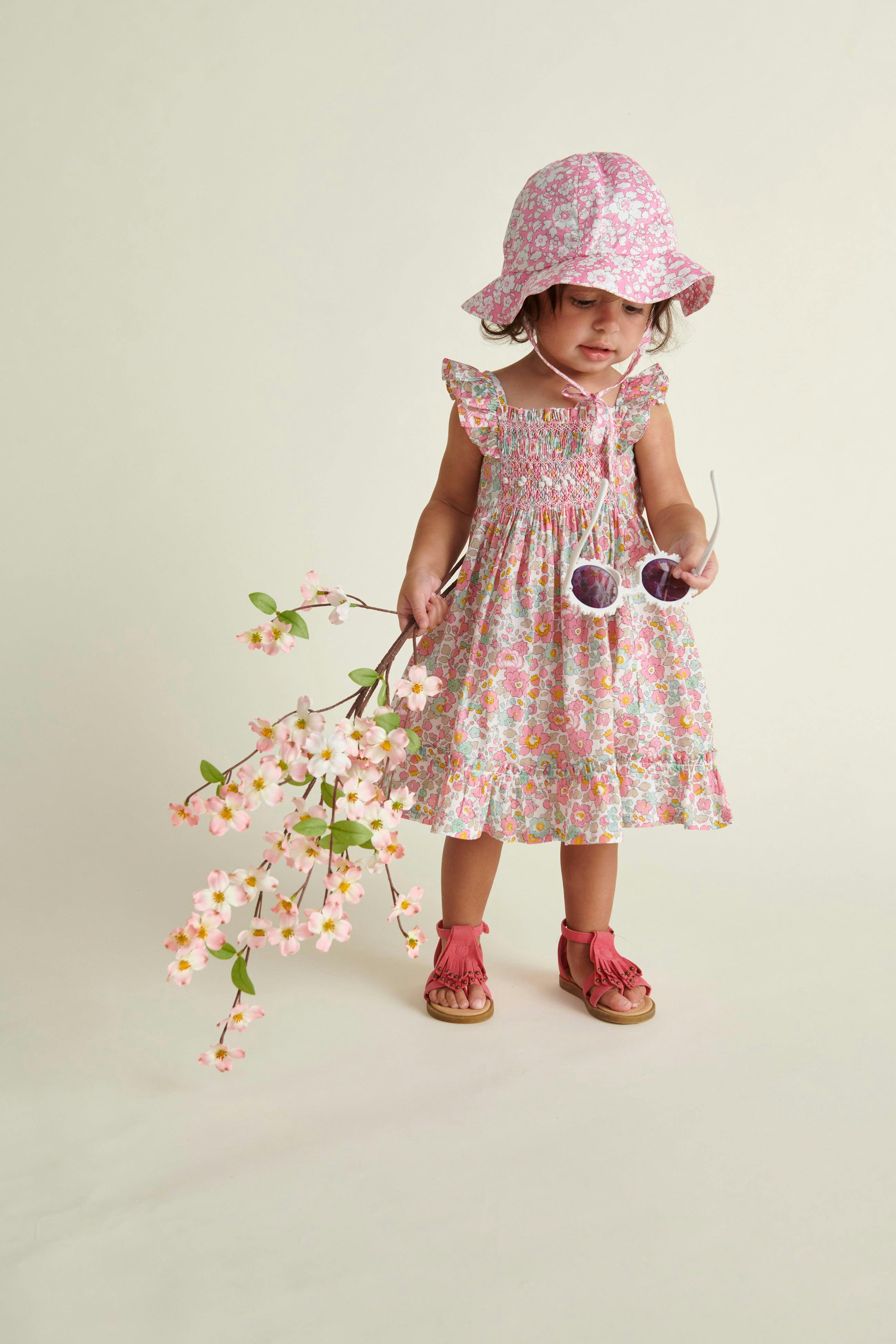 Made With Liberty Fabric Baby Sundress Ophelia