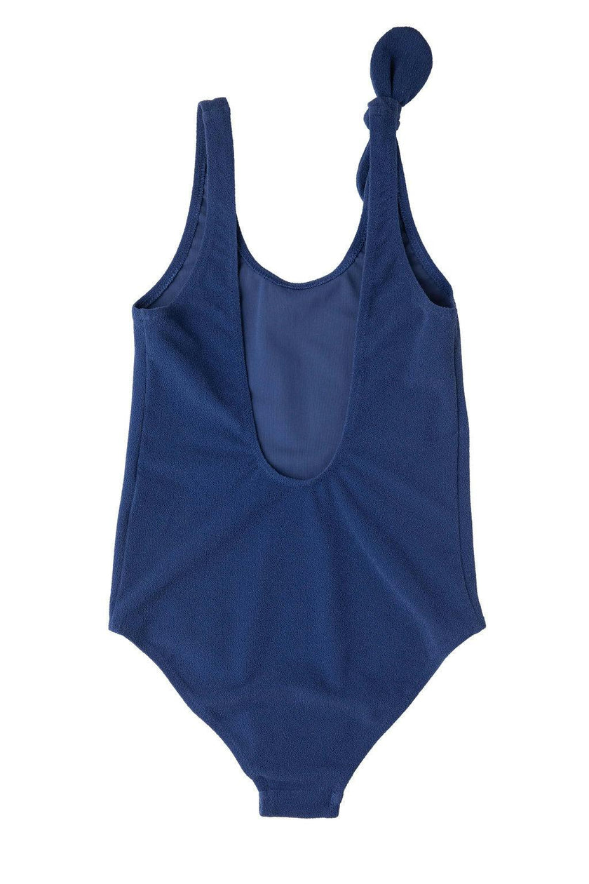 Georgia One Piece Towelling Swimsuit Spaceblue