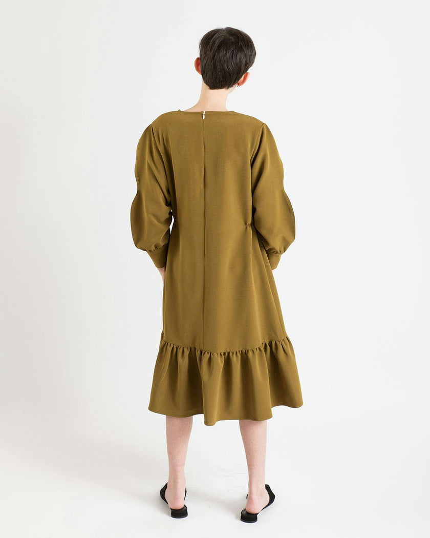 Ivy dress (olive)