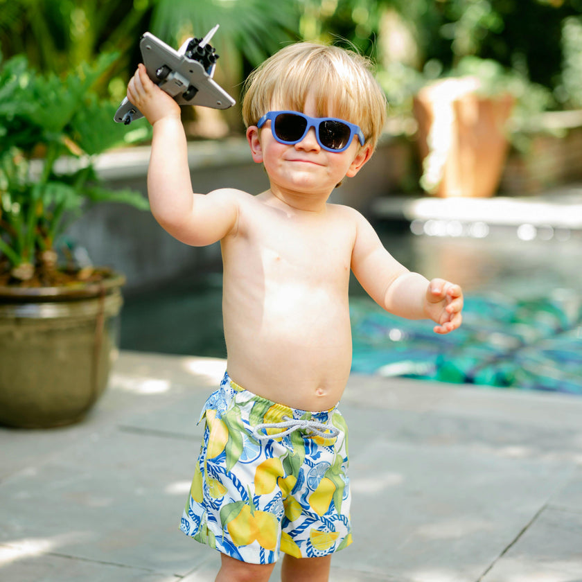 The Lemonade Stand - Boys Swim Trunks UPF 50+