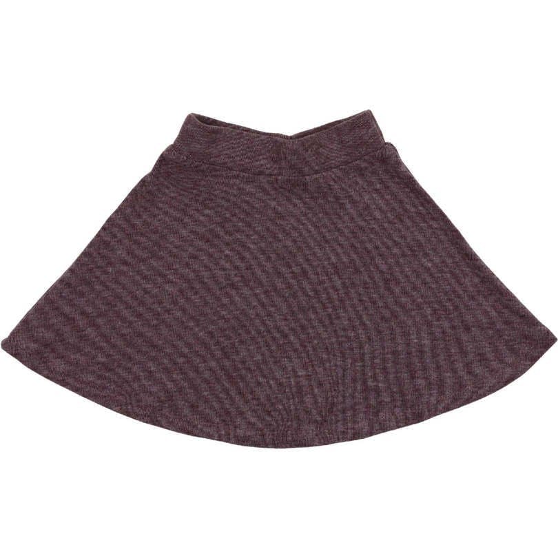 Pine Tired Ruffle A-Line Short Skirt