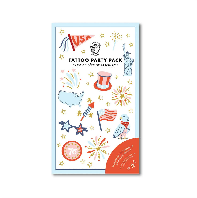 Patriotic Tattoo Party Pack