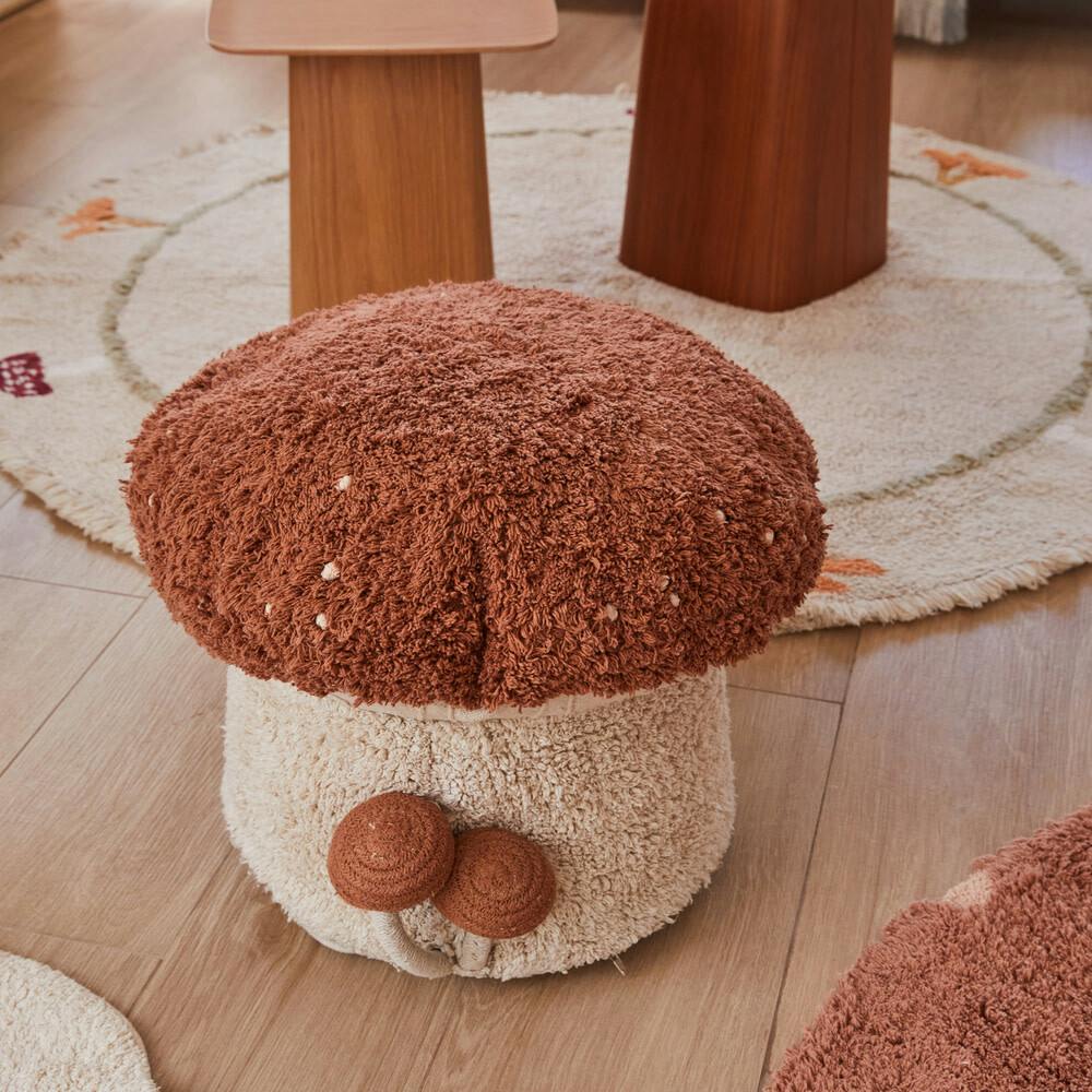 Boletus Mushroom Pouf