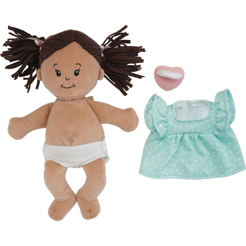 Love, Stella Doll Beige with Brown Pigtails