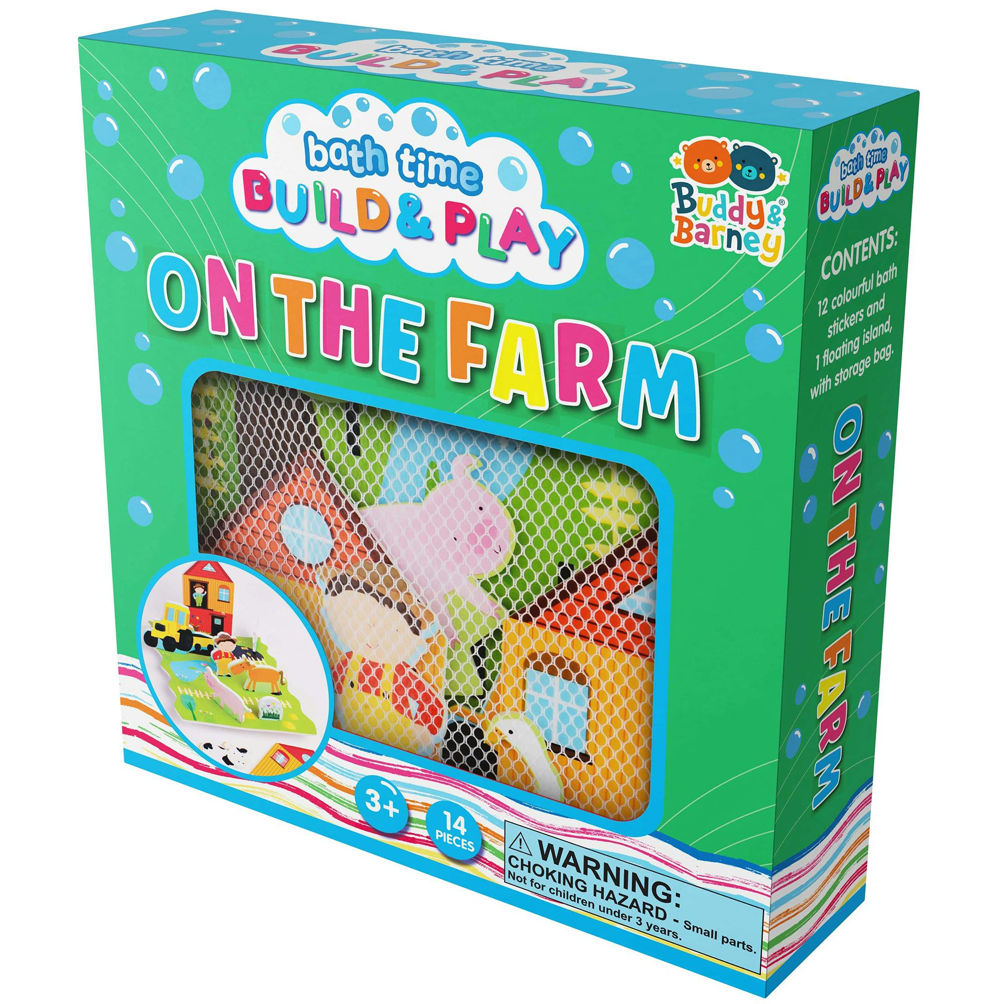 Bath Time: Build & Play - On The Farm